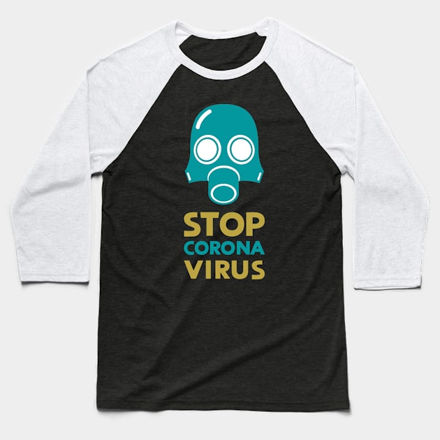 stop virus 2020 Baseball T-Shirt by Grishman4u